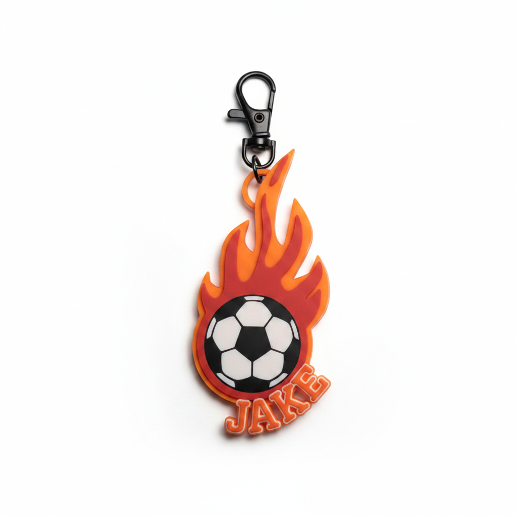 Custom Soccer Ball Keychains