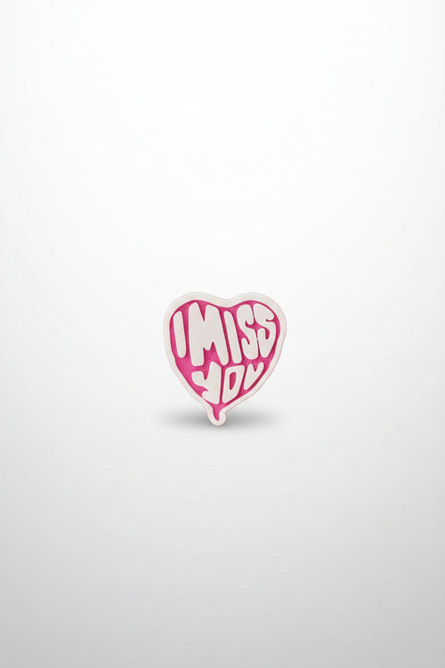 Heart-style Croc charm in biodegradable PLA – cute Jibbitz for Crocs