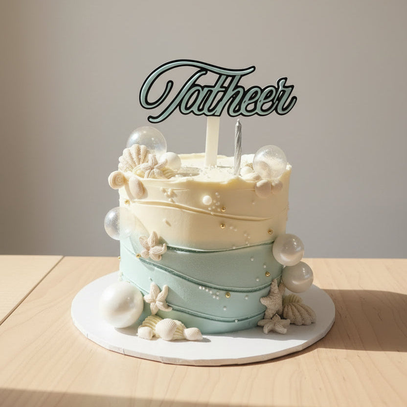 Custom 3D Cake toppers