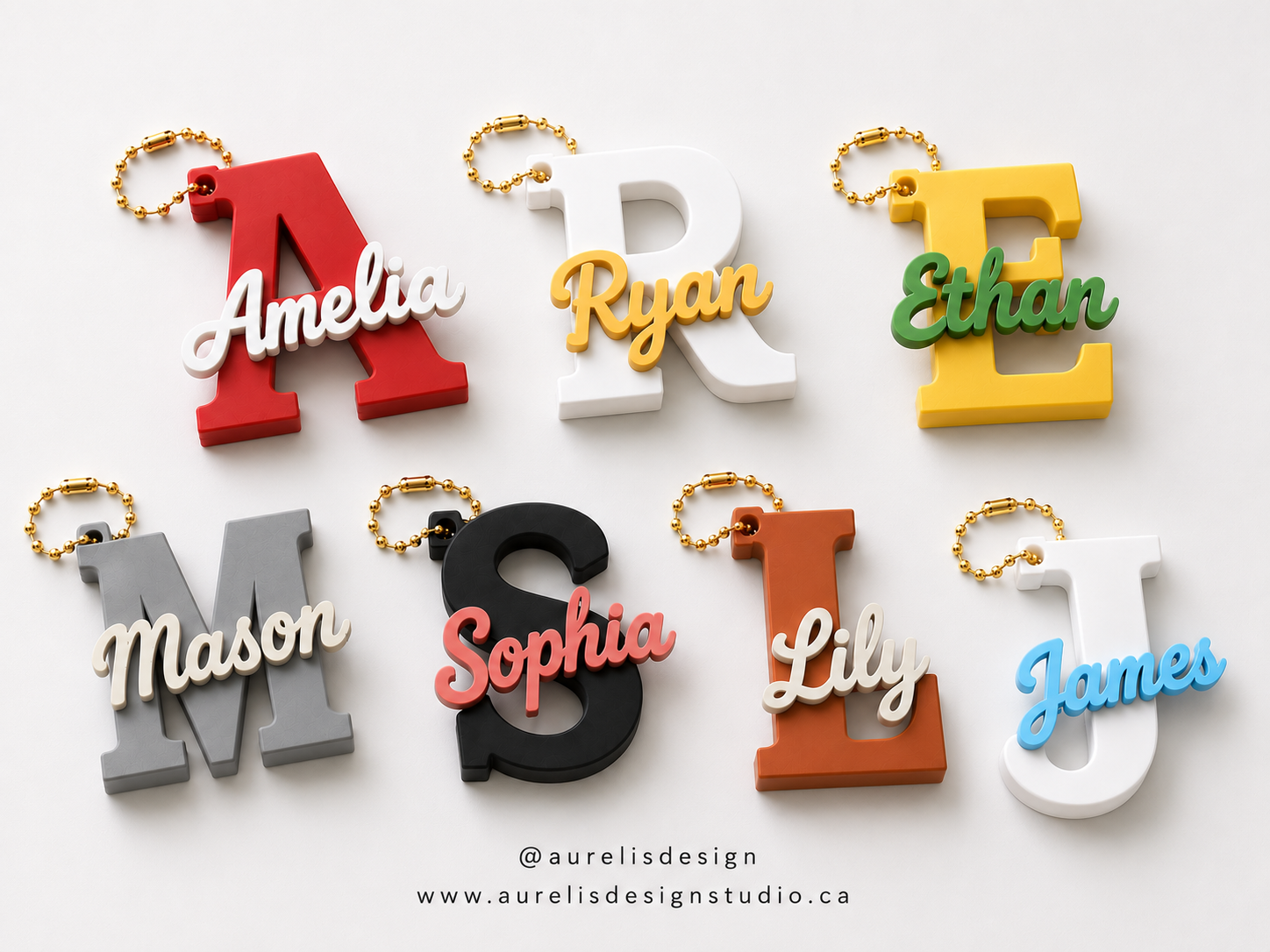 Custom Name Keychain – Personalized Sign Keychain