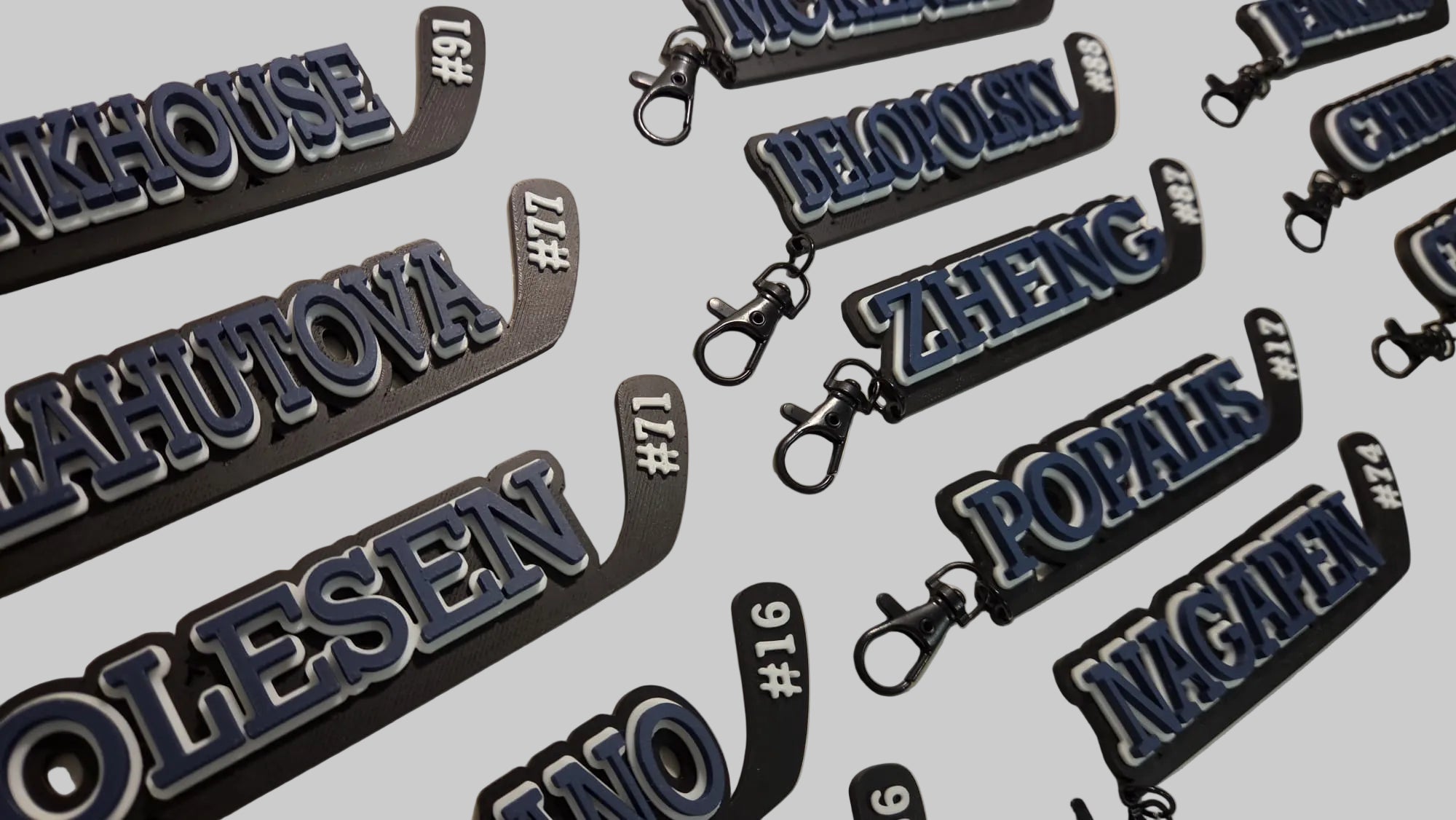 Custom Hockey Keychains