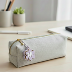 Personalized Flower Clicker Keychain