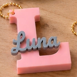 Custom Name Keychain – Personalized Sign Keychain
