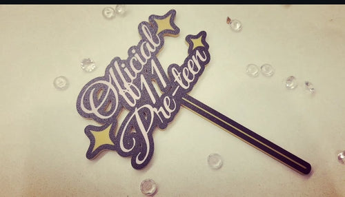 Custom 3D Cake toppers
