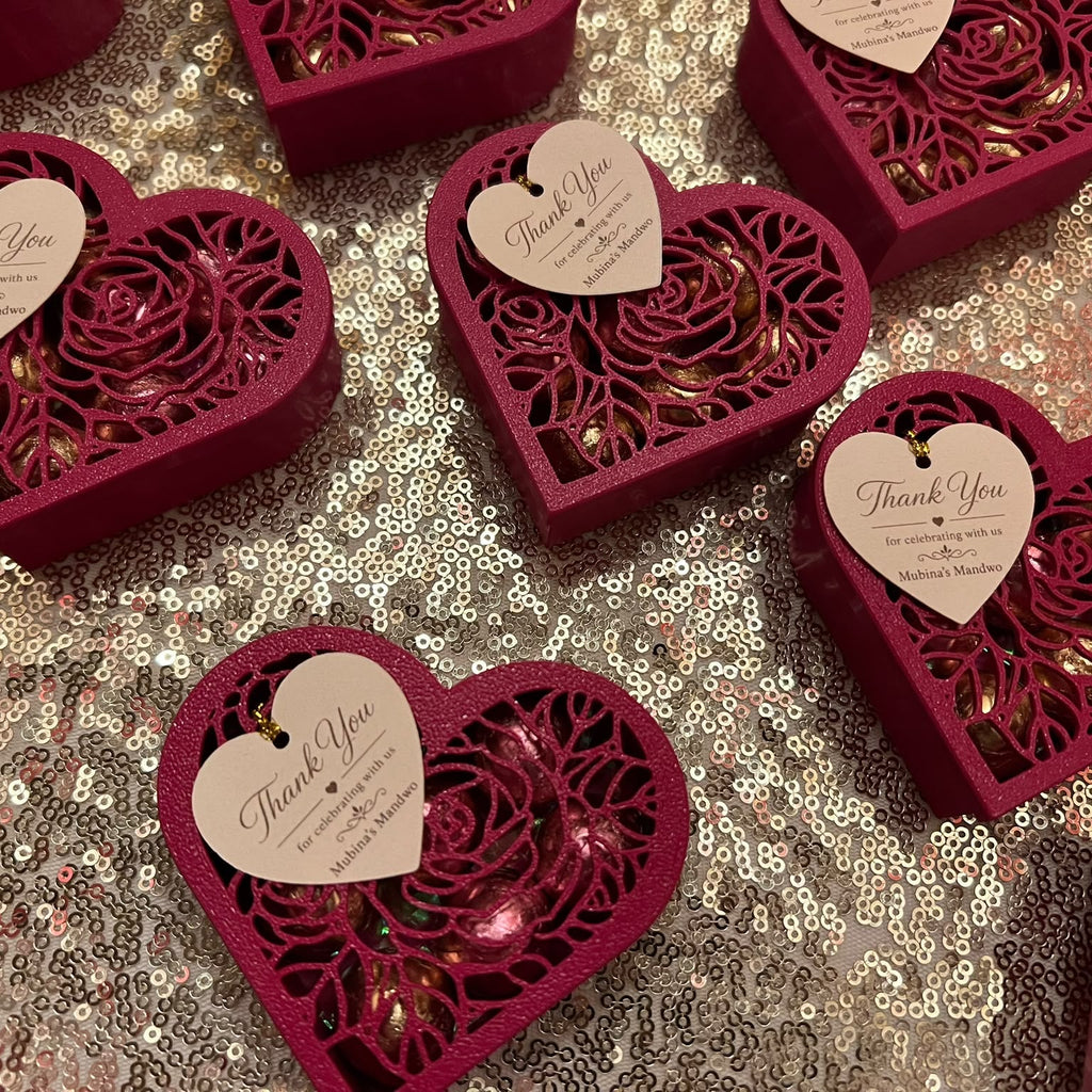 Custom Heart Boxes