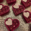 Custom Heart Boxes
