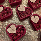 Custom Heart Boxes