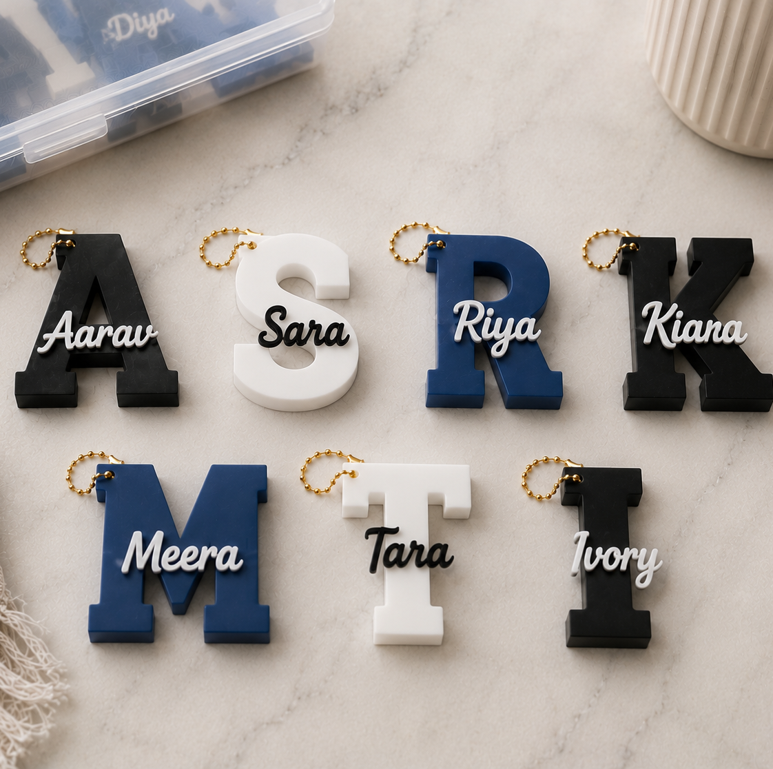 Custom Name Keychain – Personalized Sign Keychain