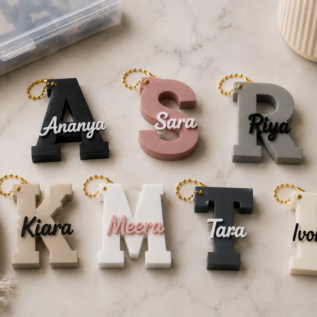 Custom Name Keychain – Personalized Sign Keychain