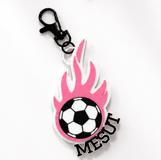 Custom Soccer Ball Keychains
