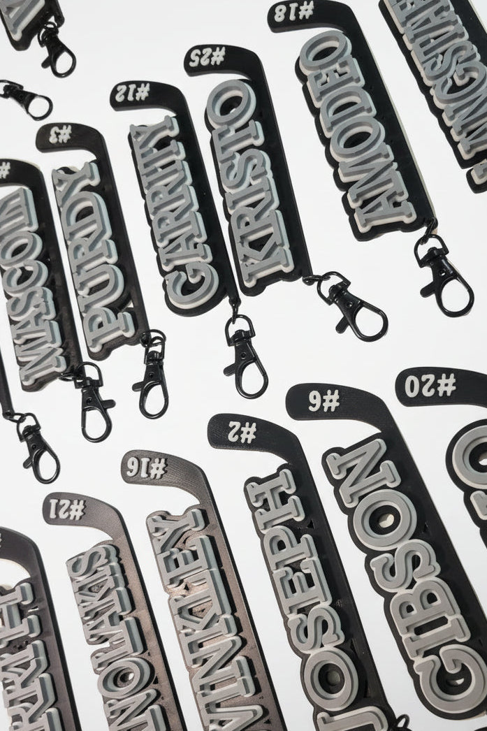 Custom Hockey Keychains