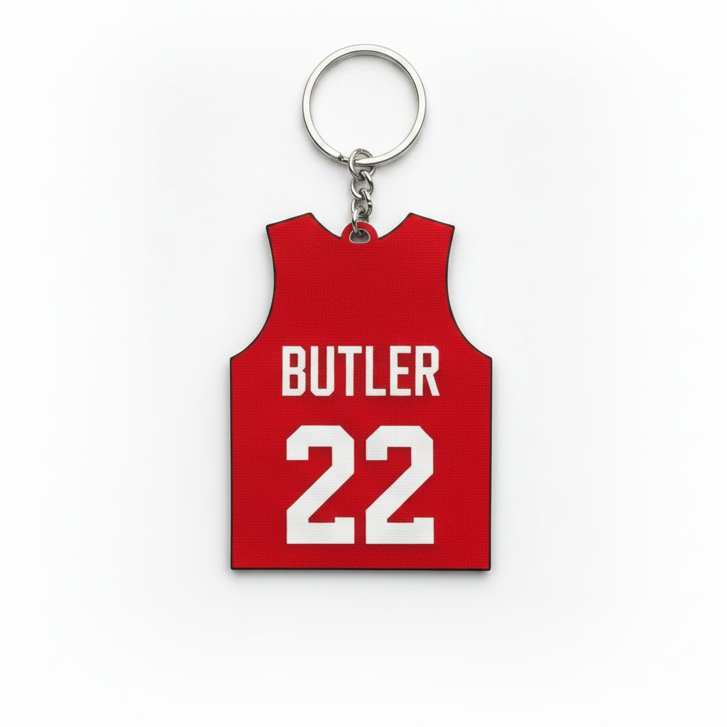 Custom Basketball Jersey Keychains
