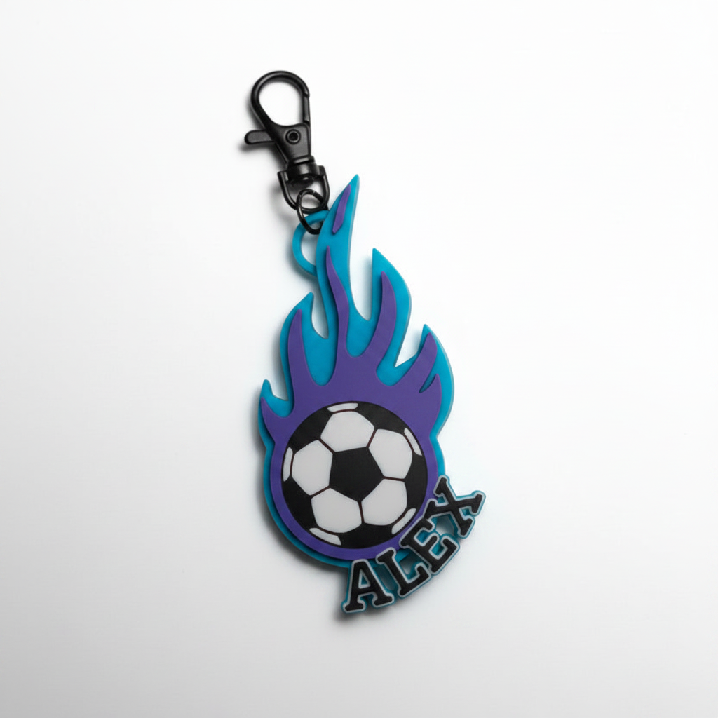 Custom Soccer ball Keychains