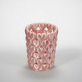 Heart Cylinder Container in Pearl – biodegradable PLA by Aurelis Design Studio