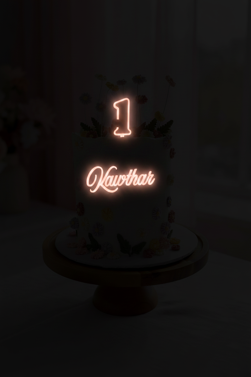 Custom 3D Cake toppers