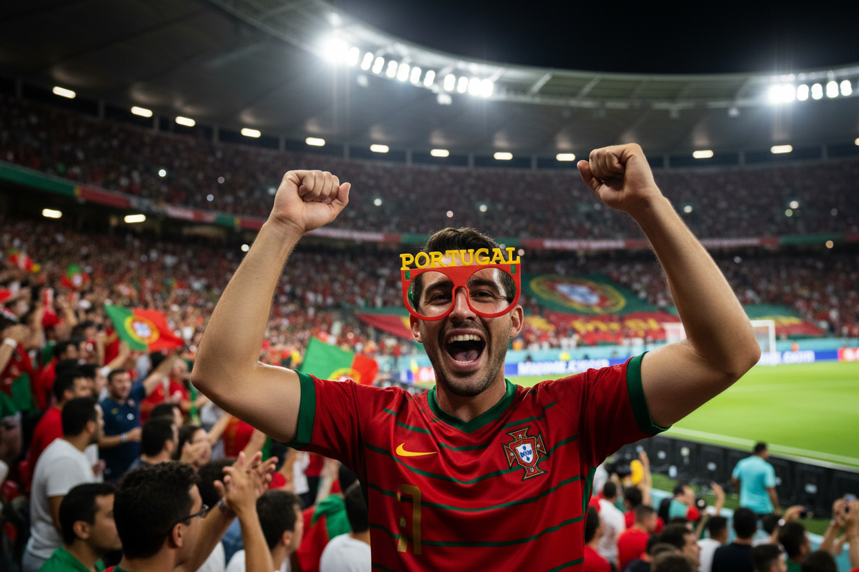 Soccer Country Glasses