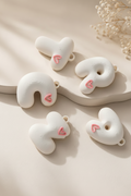 Personalized Bubble Letter Keychain
