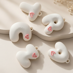 Personalized Bubble Letter Keychain