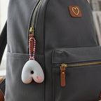 Personalized Bubble Letter Keychain