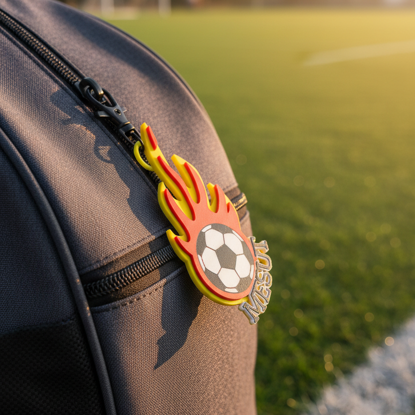 Custom Soccer ball Keychains