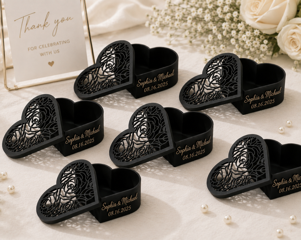 Custom Heart Boxes